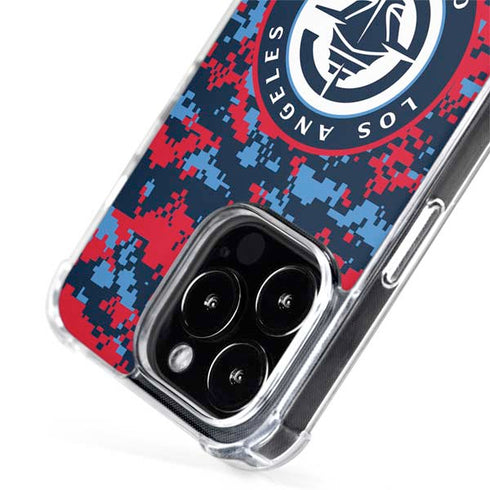 NBA LA Clippers Digi Camo iPhone 14 Pro Max MagSafe Case