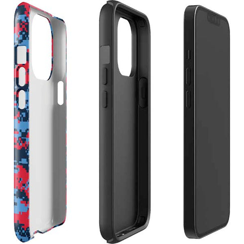 NBA LA Clippers Digi Camo iPhone 15 Pro Impact Case