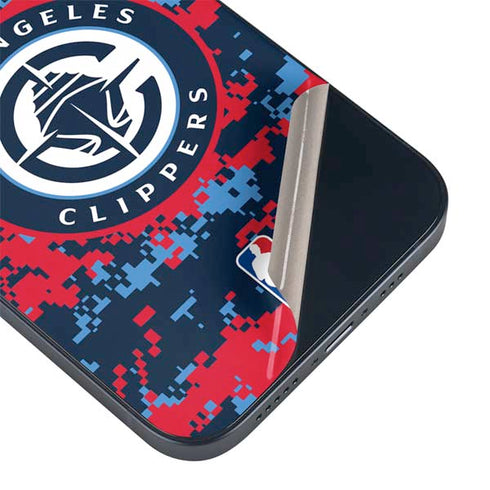 NBA LA Clippers Digi Camo iPhone 15 Skin