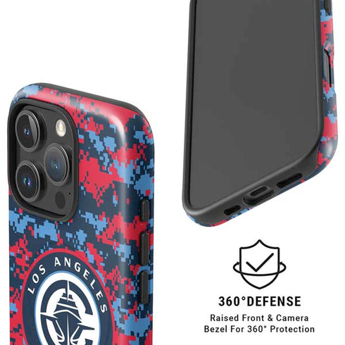 NBA LA Clippers Digi Camo iPhone 16 Pro Magsafe Impact Case