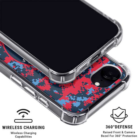 NBA LA Clippers Digi Camo iPhone 16e MagSafe Case
