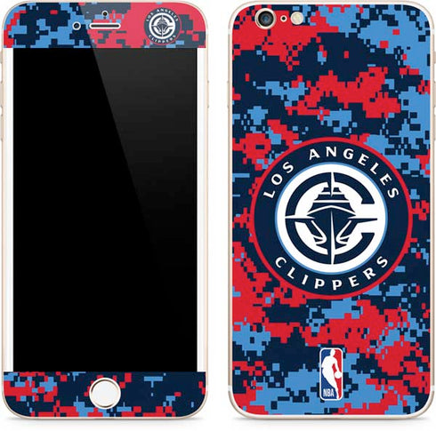 NBA LA Clippers Digi Camo iPhone 6/6s Plus Skin