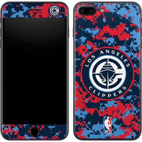 NBA LA Clippers Digi Camo iPhone 7 Plus Skin