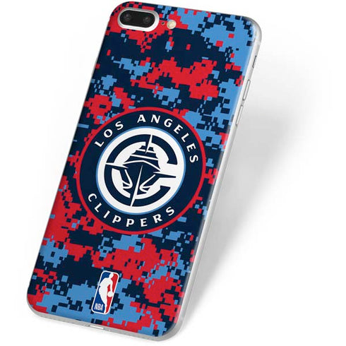 NBA LA Clippers Digi Camo iPhone 7 Plus Skin