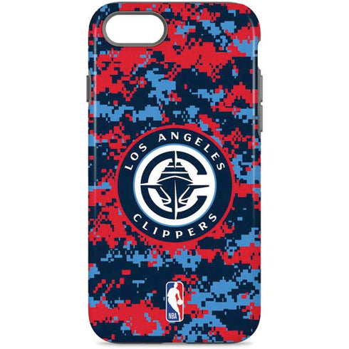 NBA LA Clippers Digi Camo iPhone Cases