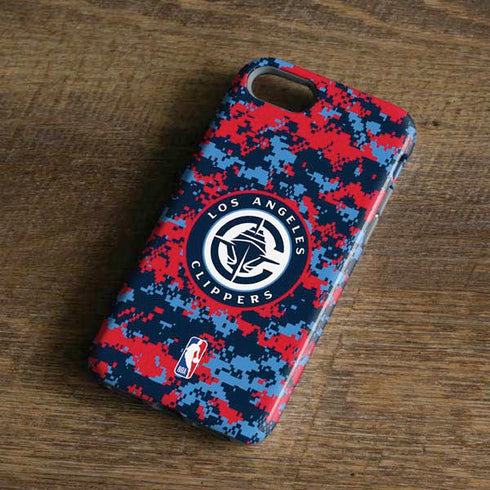 NBA LA Clippers Digi Camo iPhone 7 Pro Case