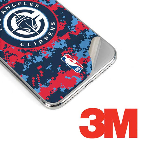 NBA LA Clippers Digi Camo iPhone XS Max Skin