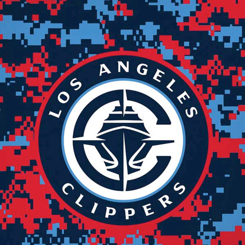 NBA LA Clippers Digi Camo iPhone XS Skin