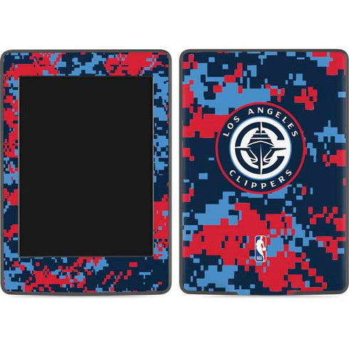 NBA LA Clippers Digi Camo Amazon Kindle Skin