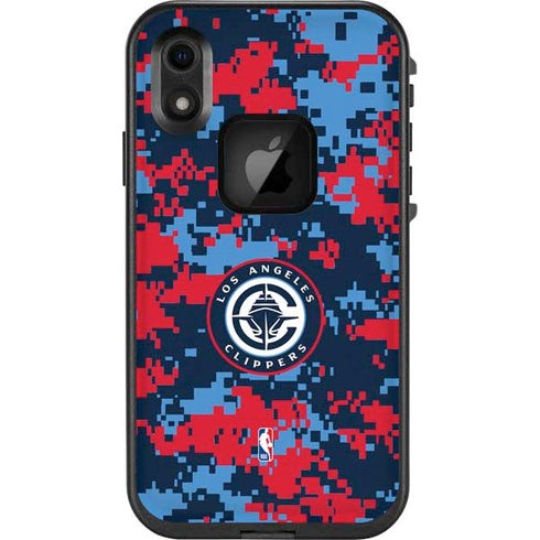 NBA LA Clippers Digi Camo LifeProof Fre iPhone Skin