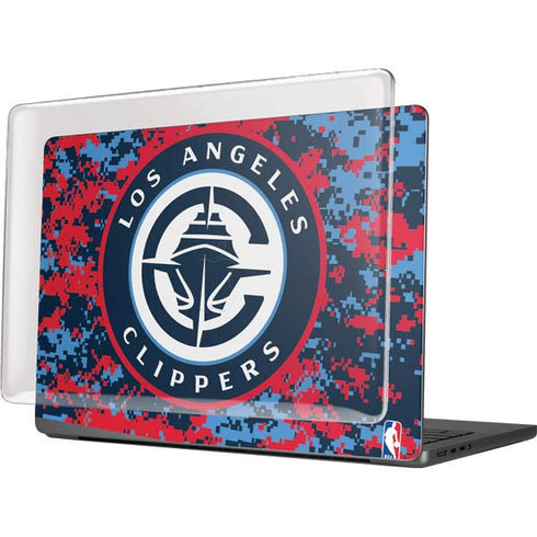 NBA LA Clippers Digi Camo MacBook Pro 14in (2021-24) Case plus Skin