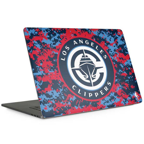 NBA LA Clippers Digi Camo Apple MacBook Pro 15-inch Skin