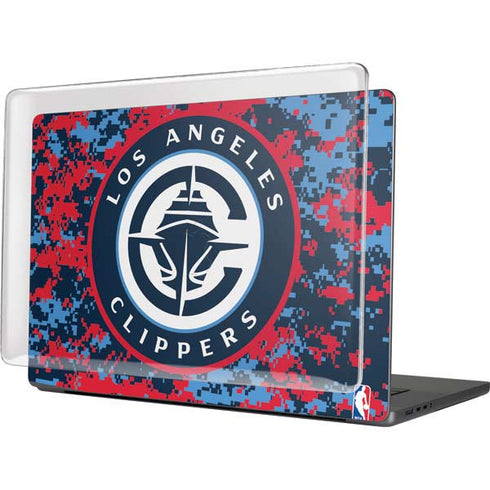 NBA LA Clippers Digi Camo MacBook Pro 16in (2021-25) Case plus Skin