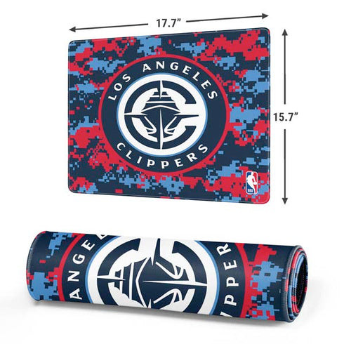 NBA LA Clippers Digi Camo Gaming Mouse Pad
