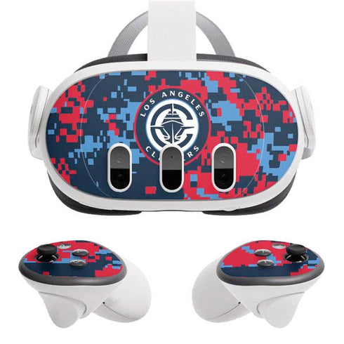 NBA LA Clippers Digi Camo Meta Quest 3 Skin
