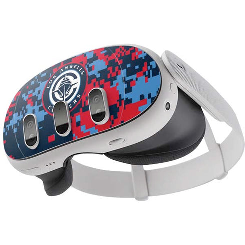NBA LA Clippers Digi Camo Meta Quest 3 Skin