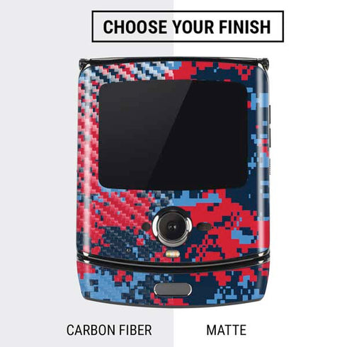 NBA LA Clippers Digi Camo Motorola RAZR Skin