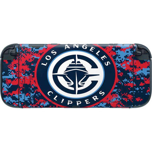 NBA LA Clippers Digi Camo Nintendo Switch 2 (2025) with Joy-Con Skin