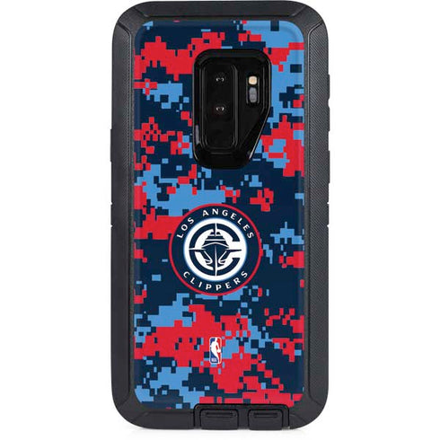 NBA LA Clippers Digi Camo Otterbox Defender Galaxy Skin