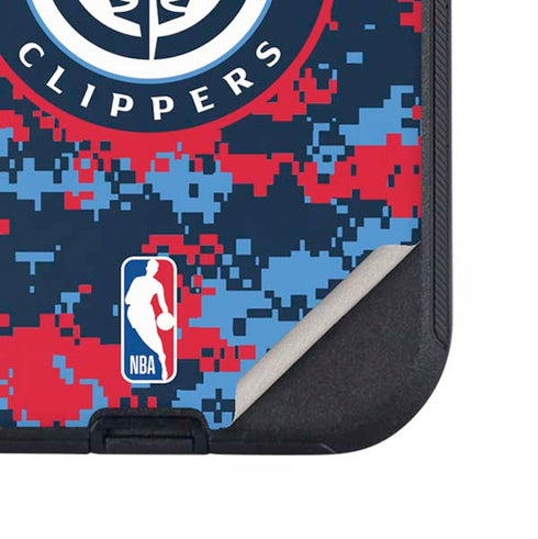 NBA LA Clippers Digi Camo Otterbox Defender iPhone Skin