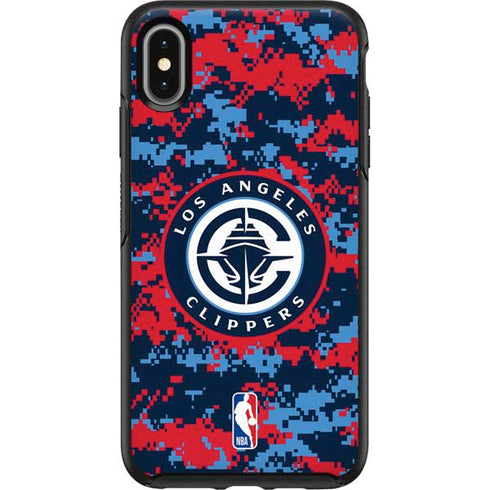 NBA LA Clippers Digi Camo Otterbox Symmetry iPhone Skin