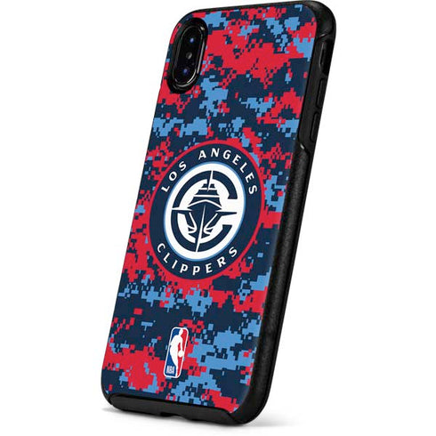 NBA LA Clippers Digi Camo Otterbox Symmetry iPhone Skin