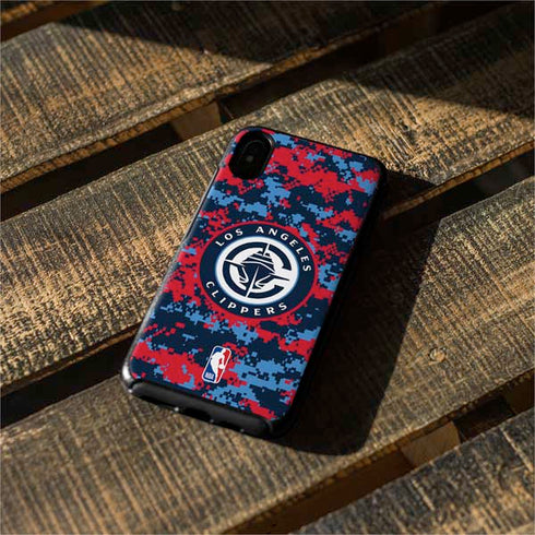 NBA LA Clippers Digi Camo Otterbox Symmetry iPhone Skin