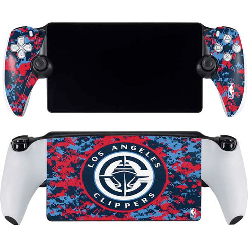 NBA LA Clippers Digi Camo PlayStation PS5 Skins