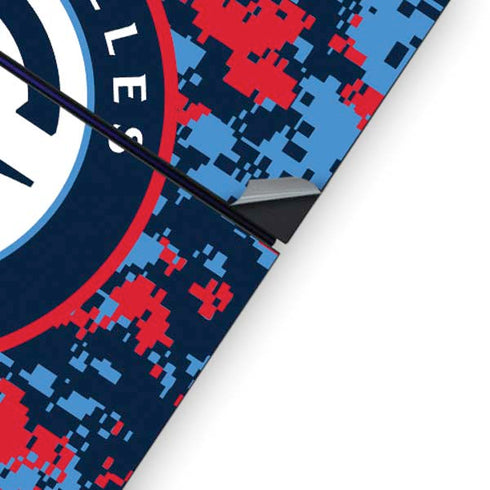 NBA LA Clippers Digi Camo PS4 Console Skin