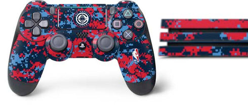 NBA LA Clippers Digi Camo PS4 Pro Bundle Skin