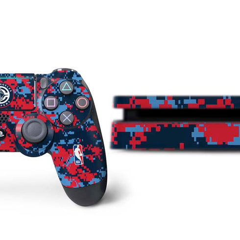 NBA LA Clippers Digi Camo PS4 Slim Bundle Skin