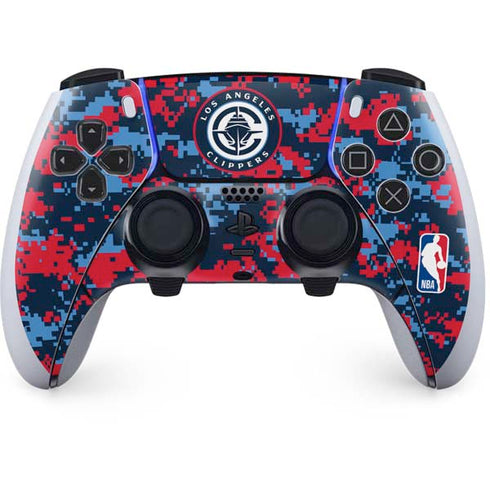 NBA LA Clippers Digi Camo PlayStation PS5 Skins