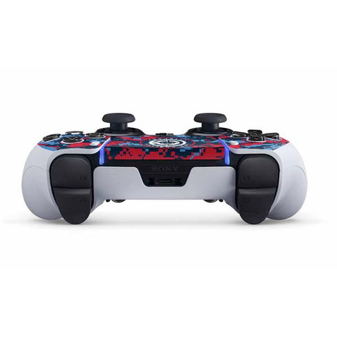 NBA LA Clippers Digi Camo PS5 DualSense Edge Pro Controller Skin