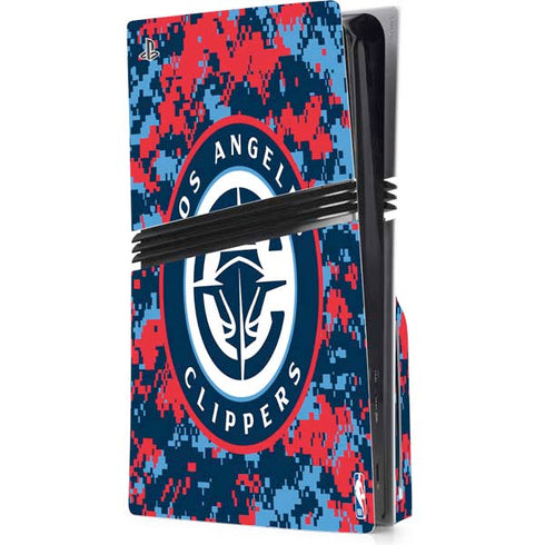 NBA LA Clippers Digi Camo PlayStation PS5 Skins