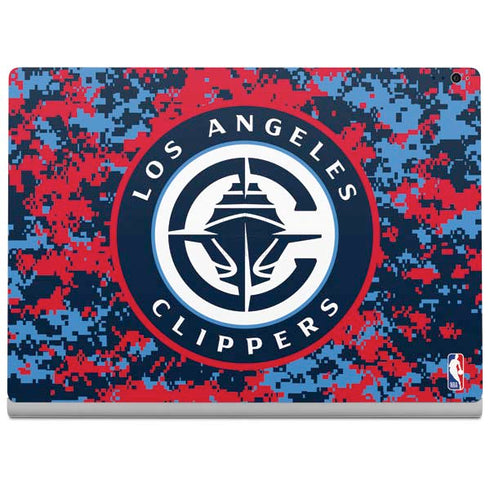 NBA LA Clippers Digi Camo Surface Book 2 15in Skin