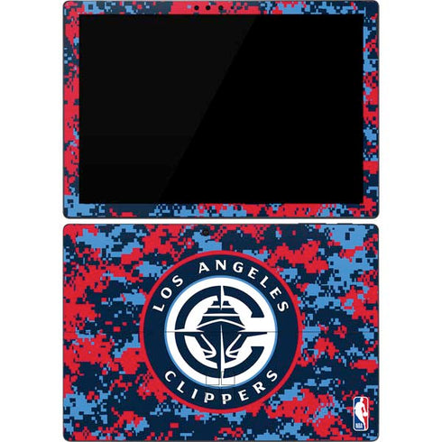 NBA LA Clippers Digi Camo Surface Pro 7 Skin