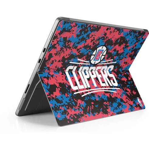 NBA LA Clippers Digi Camo Surface Pro 8 Skin