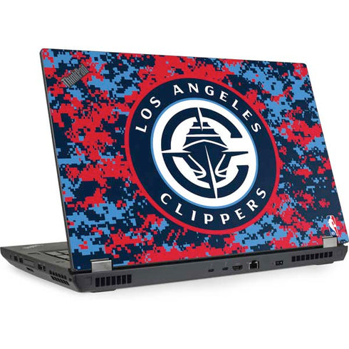NBA LA Clippers Digi Camo Lenovo ThinkPad Skin