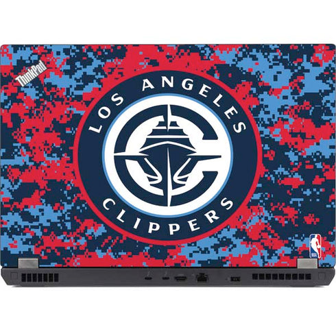 NBA LA Clippers Digi Camo Lenovo ThinkPad Skin