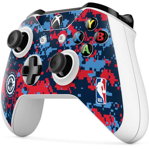 NBA LA Clippers Digi Camo Xbox One S All-Digital Edition Bundle Skin