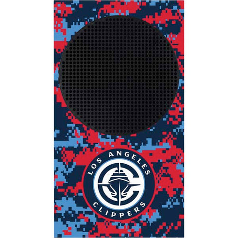 NBA LA Clippers Digi Camo Xbox Series S Console Skin