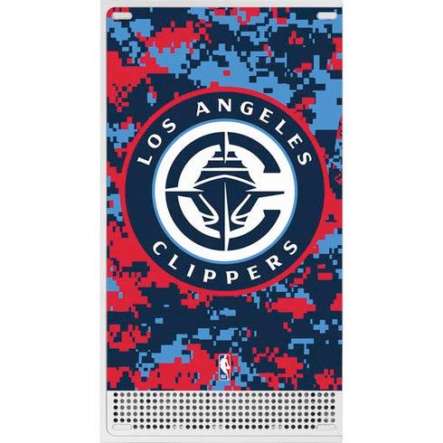 NBA LA Clippers Digi Camo Xbox Series S Console Skin