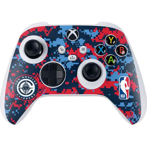 NBA LA Clippers Digi Camo Xbox Series S Skins