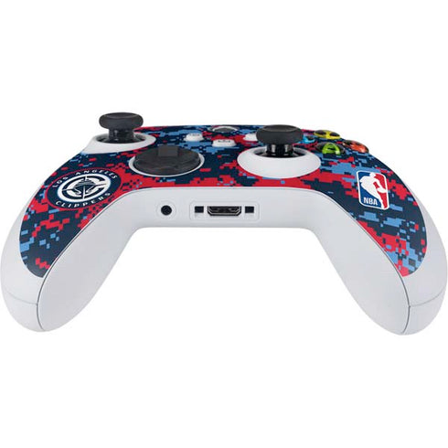 NBA LA Clippers Digi Camo Xbox Series S Controller Skin