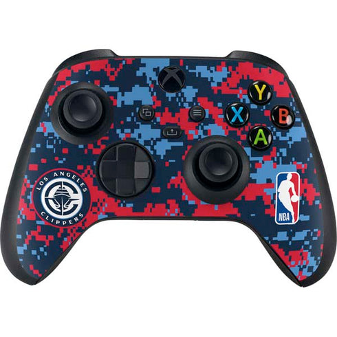 NBA LA Clippers Digi Camo Xbox Series X Bundle Skin