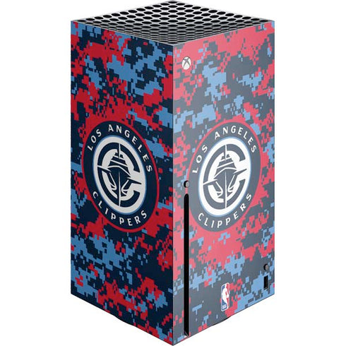 NBA LA Clippers Digi Camo Xbox Series X Skins