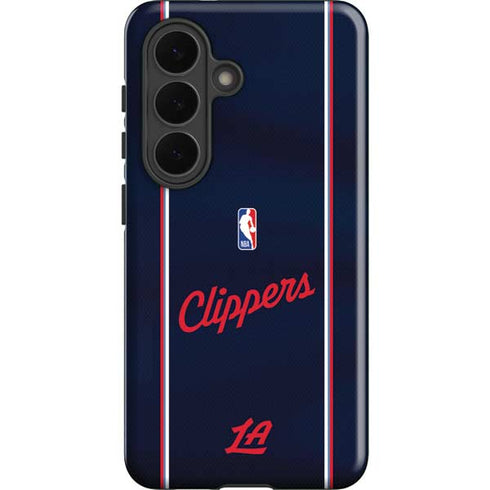 NBA LA Clippers Jersey Galaxy S26 Plus Impact Case
