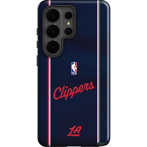 NBA LA Clippers Jersey Galaxy S26 Ultra Impact Case