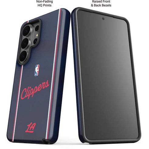 NBA LA Clippers Jersey Galaxy S26 Ultra Impact Case