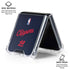 NBA LA Clippers Jersey Galaxy Z Flip7 Clear Case